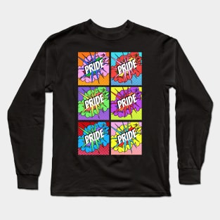 POPping Pride Art Long Sleeve T-Shirt